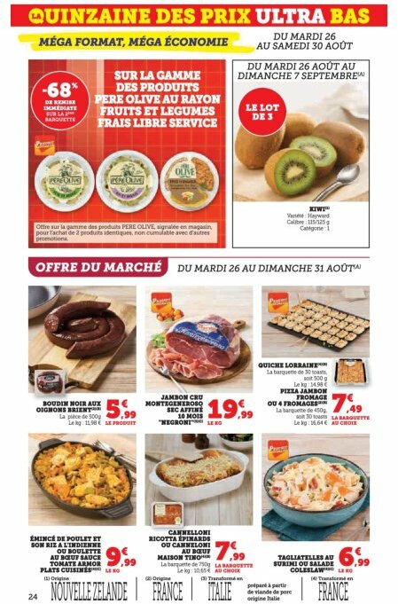 super-u - Catalogue Super U valable du 26/08 au 07/09 - page: 24