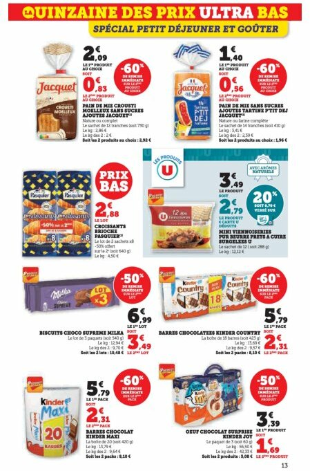 super-u - Catalogue Super U valable du 26/08 au 07/09 - page: 13