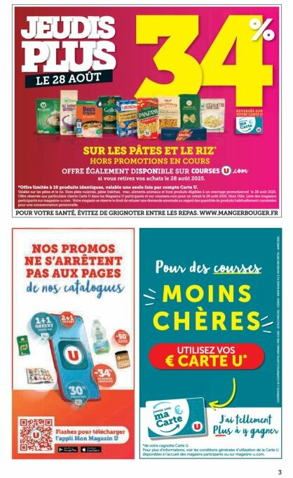 super-u - Catalogue Super U valable du 26/08 au 07/09 - page: 3
