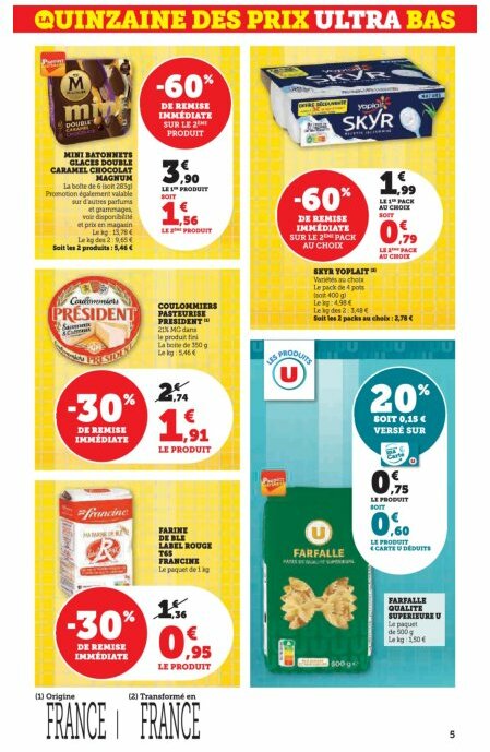 super-u - Catalogue Super U valable du 26/08 au 07/09 - page: 5