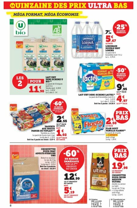super-u - Catalogue Super U valable du 26/08 au 07/09 - page: 8
