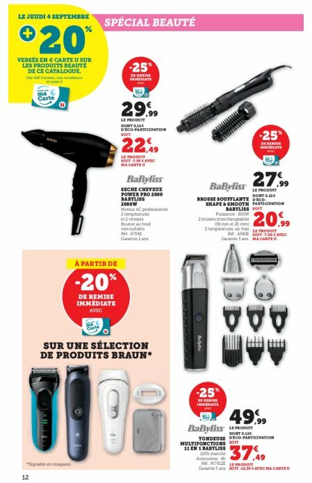 super-u - Catalogue Super U valable du 02/09 au 14/09 - page: 12