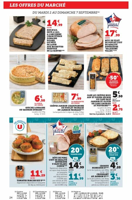 super-u - Catalogue Super U valable du 02/09 au 14/09 - page: 24