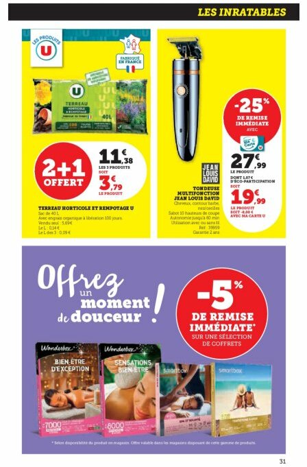 super-u - Catalogue Super U valable du 02/09 au 14/09 - page: 31