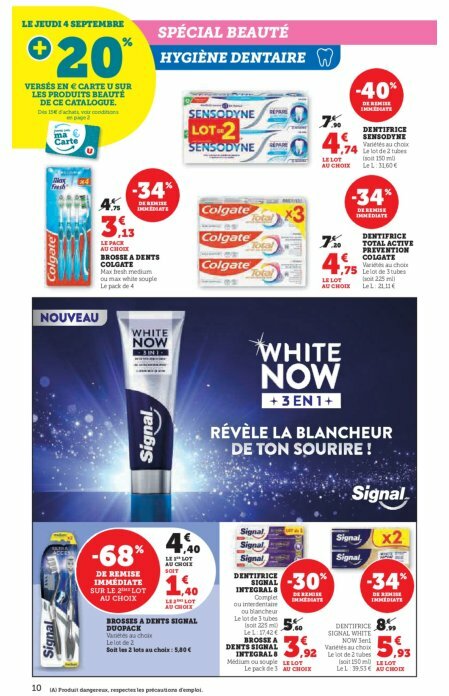 super-u - Catalogue Super U valable du 02/09 au 14/09 - page: 10