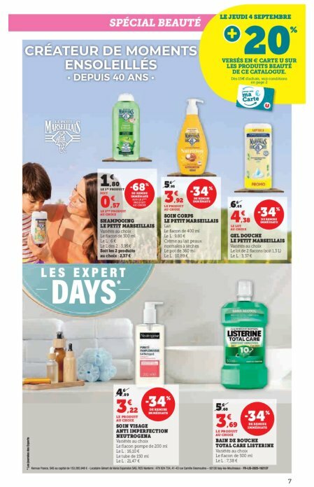 super-u - Catalogue Super U valable du 02/09 au 14/09 - page: 7