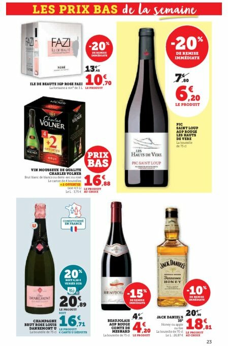 super-u - Catalogue Super U valable du 02/09 au 14/09 - page: 23