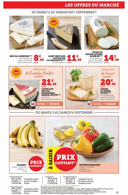super-u - Catalogue Super U valable du 02/09 au 14/09 - page: 27