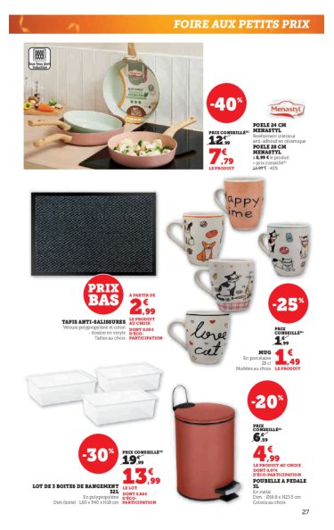 super-u - Catalogue Super U valable du 09/09 au 21/09 - page: 27