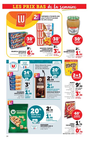 super-u - Catalogue Super U valable du 09/09 au 21/09 - page: 14