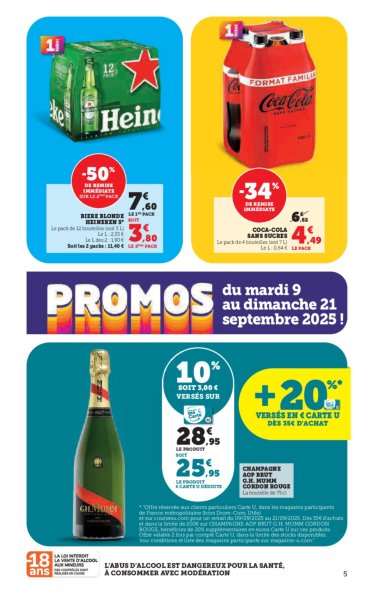 super-u - Catalogue Super U valable du 09/09 au 21/09 - page: 5