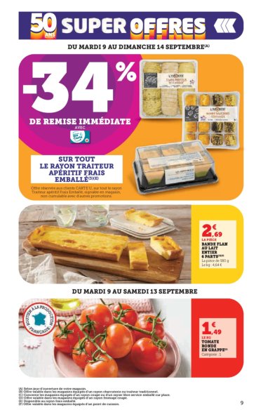 super-u - Catalogue Super U valable du 09/09 au 21/09 - page: 9