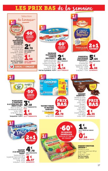 super-u - Catalogue Super U valable du 09/09 au 21/09 - page: 17