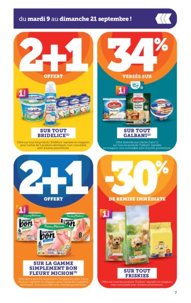 super-u - Catalogue Super U valable du 09/09 au 21/09 - page: 7