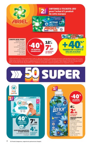 super-u - Catalogue Super U valable du 09/09 au 21/09 - page: 4
