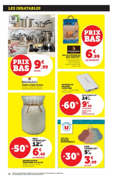 super-u - Catalogue Super U valable du 09/09 au 21/09 - page: 26