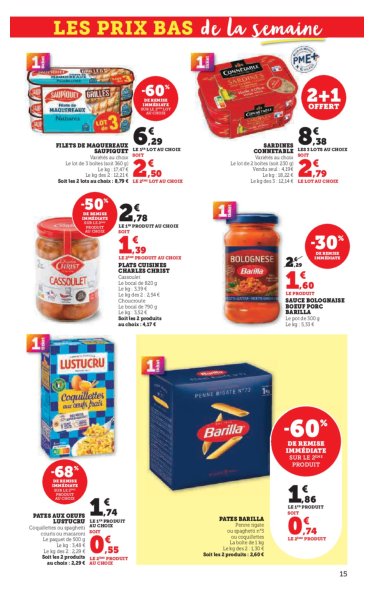 super-u - Catalogue Super U valable du 09/09 au 21/09 - page: 15