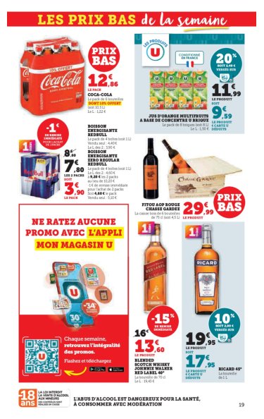 super-u - Catalogue Super U valable du 09/09 au 21/09 - page: 19