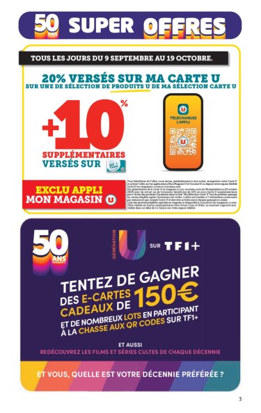 super-u - Catalogue Super U valable du 09/09 au 21/09 - page: 3