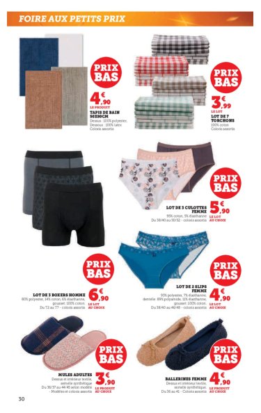 super-u - Catalogue Super U valable du 09/09 au 21/09 - page: 30