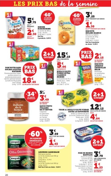 super-u - Catalogue Super U valable du 16/09 au 28/09 - page: 20
