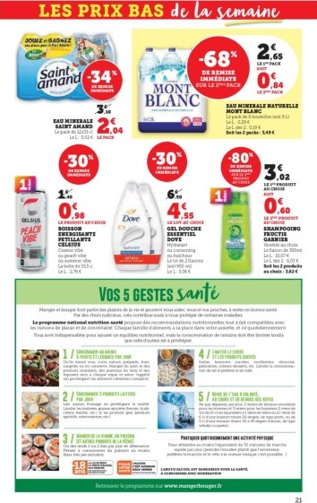 super-u - Catalogue Super U valable du 16/09 au 28/09 - page: 21