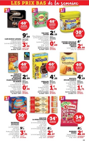 super-u - Catalogue Super U valable du 16/09 au 28/09 - page: 19