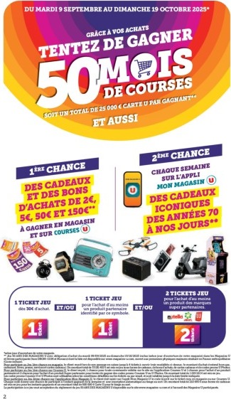 super-u - Catalogue Super U valable du 16/09 au 28/09 - page: 2