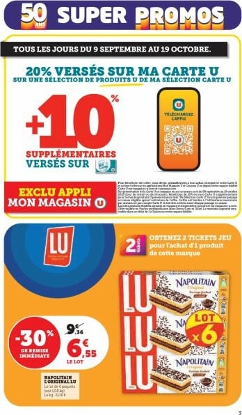 super-u - Catalogue Super U valable du 23/09 au 05/10 - page: 3