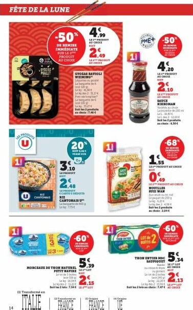 super-u - Catalogue Super U valable du 23/09 au 05/10 - page: 14