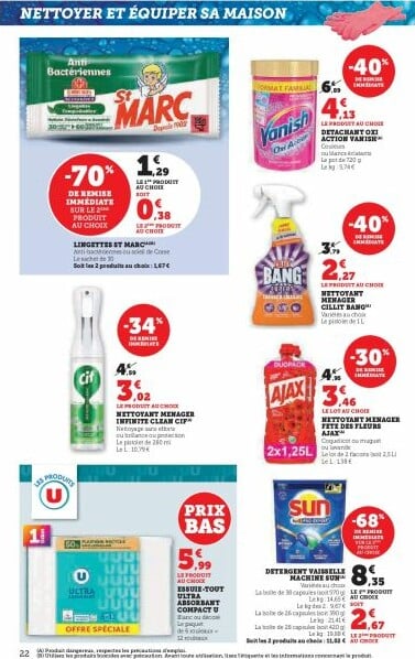 super-u - Catalogue Super U valable du 23/09 au 05/10 - page: 22