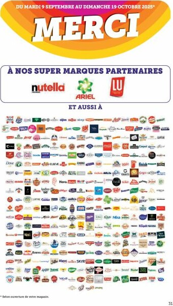 super-u - Catalogue Super U valable du 23/09 au 05/10 - page: 31