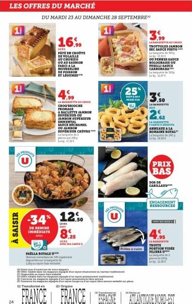 super-u - Catalogue Super U valable du 23/09 au 05/10 - page: 24