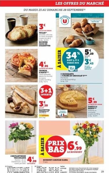 super-u - Catalogue Super U valable du 23/09 au 05/10 - page: 29