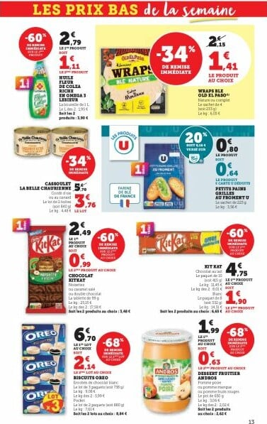 super-u - Catalogue Super U valable du 23/09 au 05/10 - page: 13