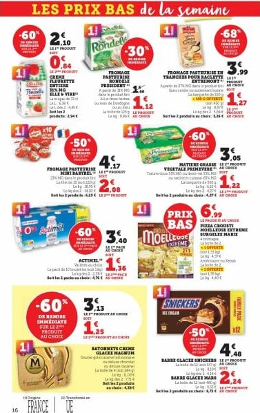 super-u - Catalogue Super U valable du 23/09 au 05/10 - page: 16