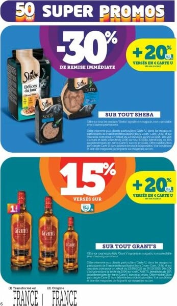 super-u - Catalogue Super U valable du 23/09 au 05/10 - page: 6