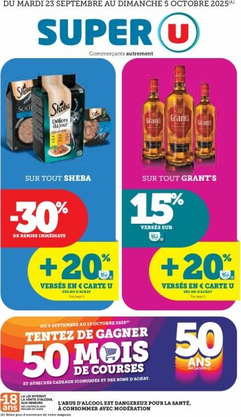 super-u - Catalogue Super U valable du 23/09 au 05/10