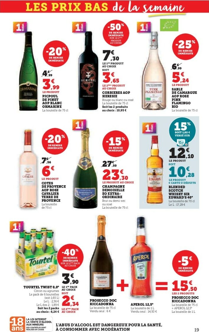 super-u - Catalogue Super U valable du 30/09 au 12/10 - page: 19