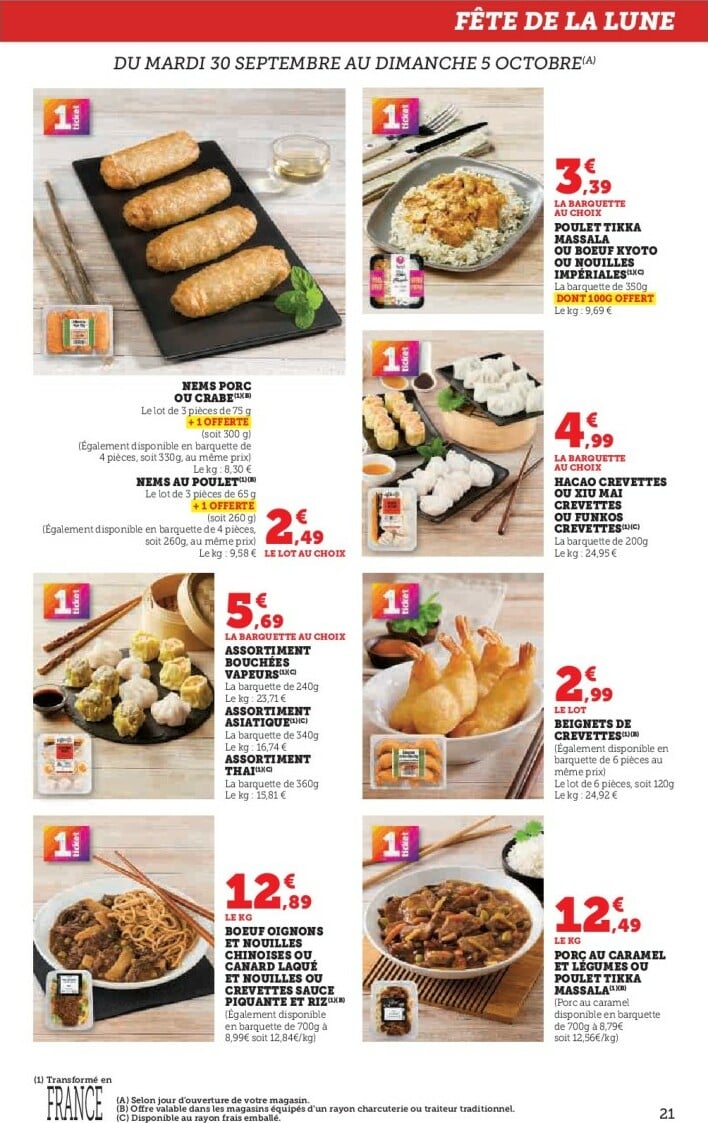 super-u - Catalogue Super U valable du 30/09 au 12/10 - page: 21