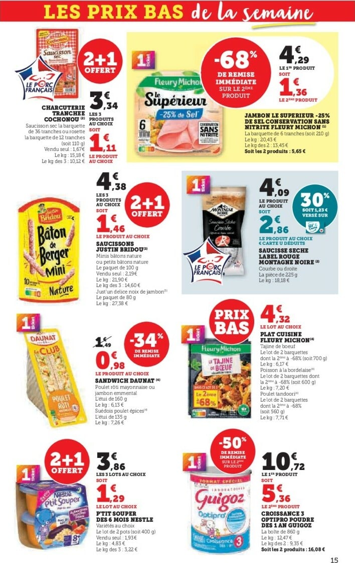 super-u - Catalogue Super U valable du 30/09 au 12/10 - page: 15