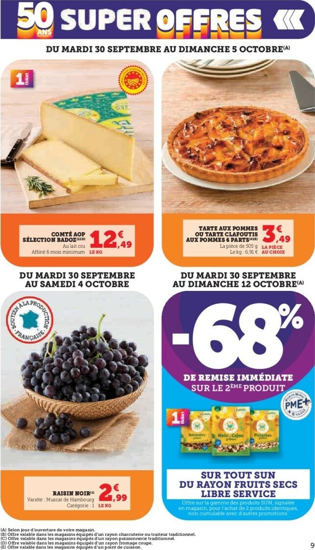 super-u - Catalogue Super U valable du 30/09 au 12/10 - page: 9