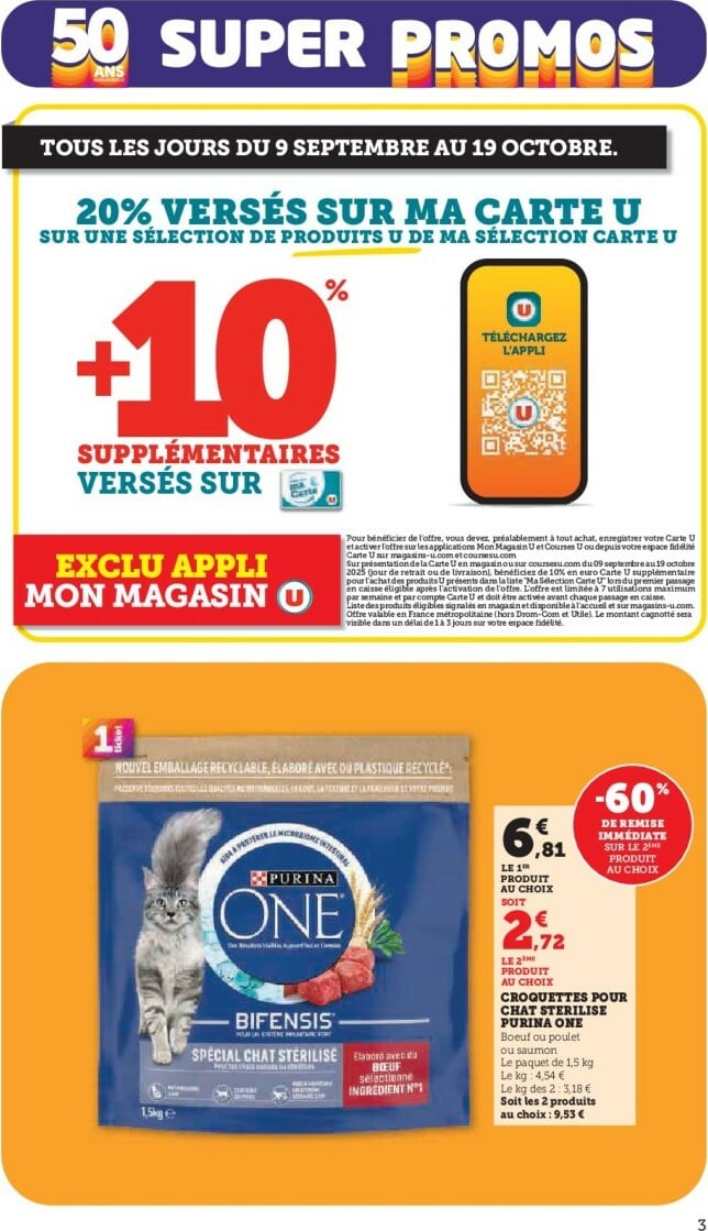 super-u - Catalogue Super U valable du 30/09 au 12/10 - page: 3