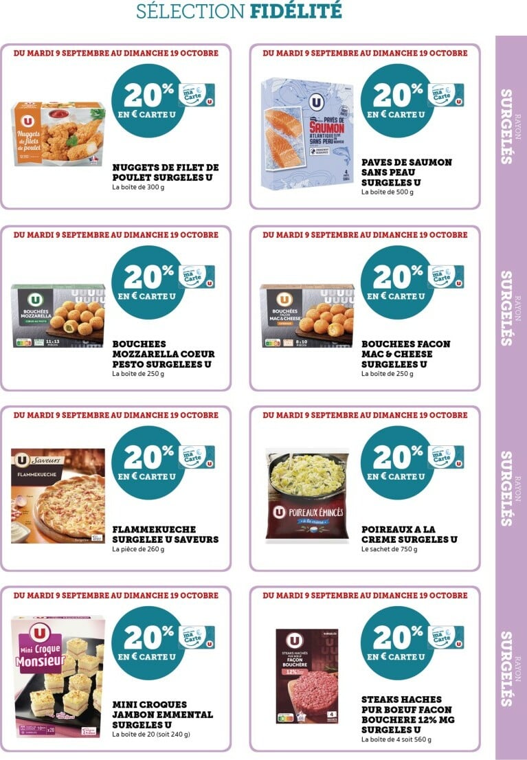 super-u - Catalogue Super U - Ma Sélection Carte U valable du 09/09 au 19/10 - page: 35