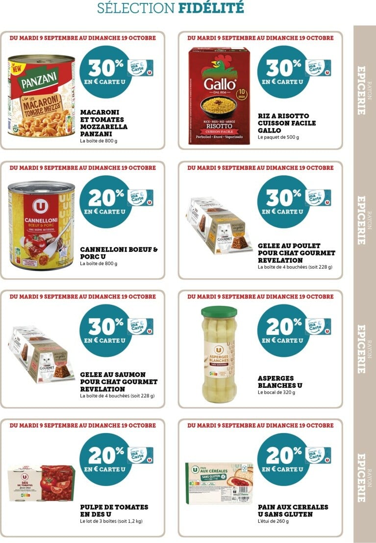 super-u - Catalogue Super U - Ma Sélection Carte U valable du 09/09 au 19/10 - page: 23