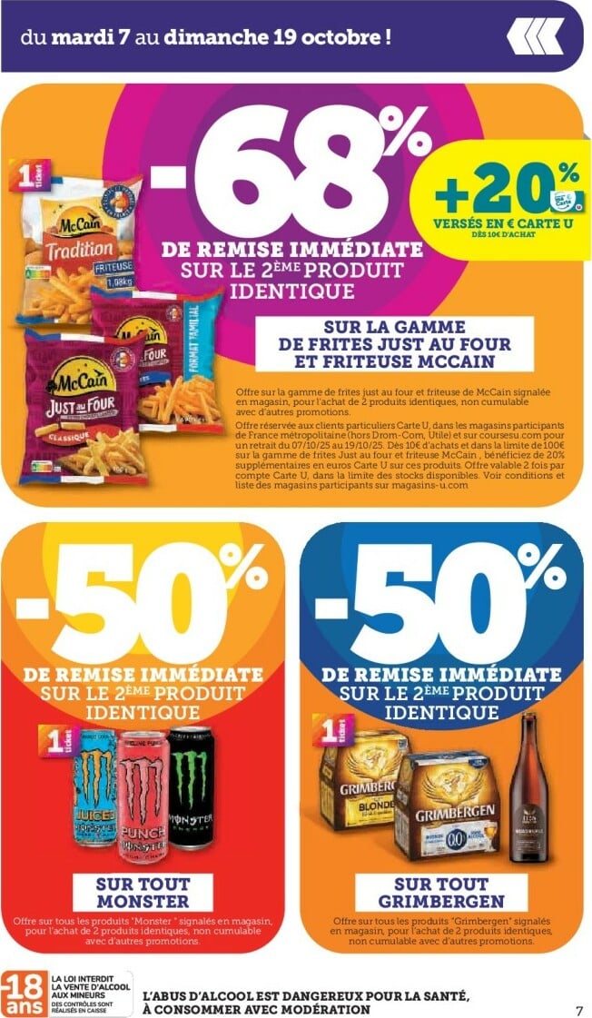 super-u - Catalogue Super U valable du 07/10 au 19/10 - page: 7