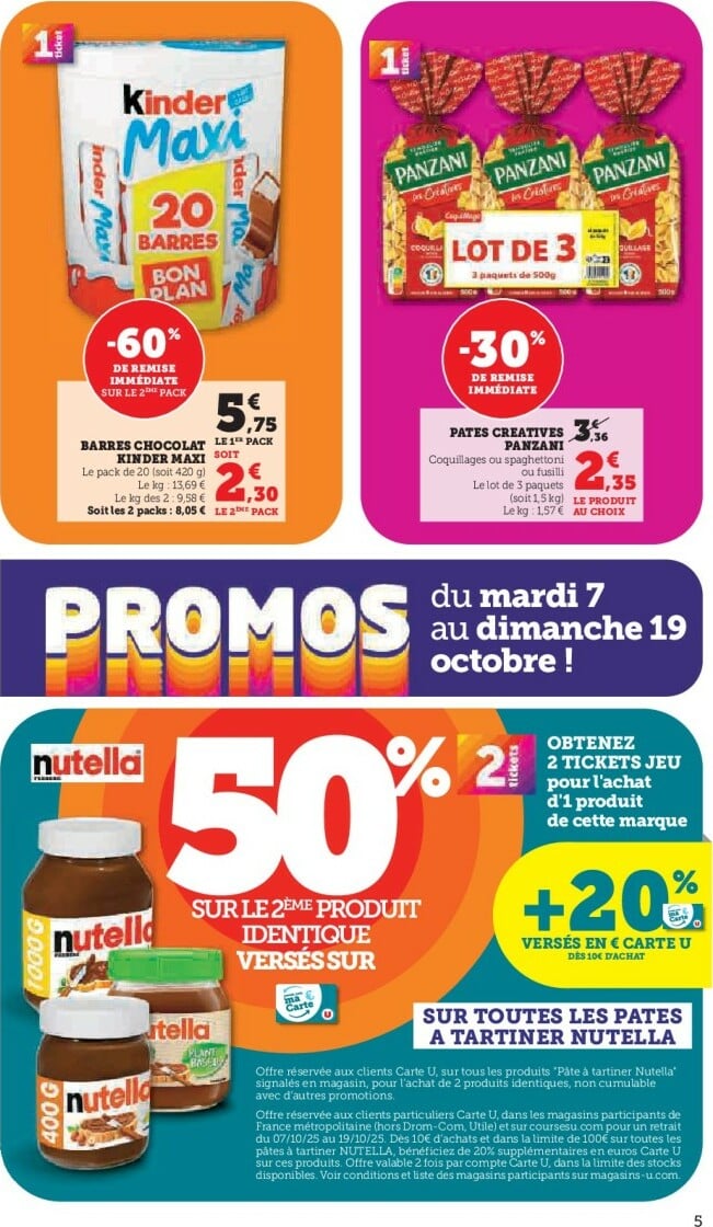 super-u - Catalogue Super U valable du 07/10 au 19/10 - page: 5