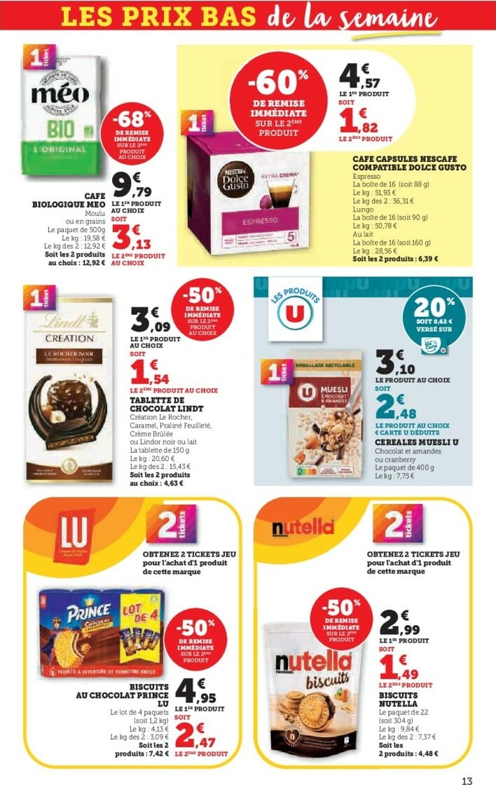 super-u - Catalogue Super U valable du 07/10 au 19/10 - page: 13