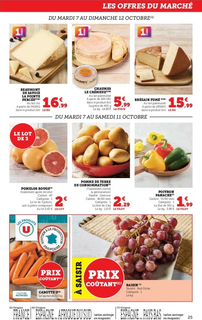 super-u - Catalogue Super U valable du 07/10 au 19/10 - page: 25