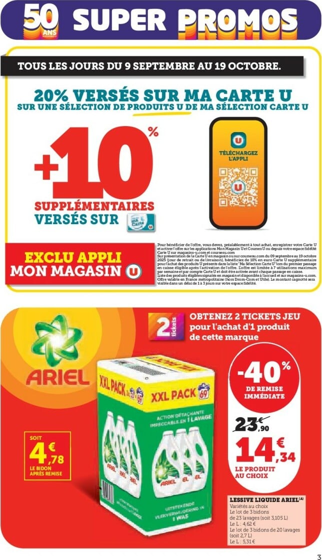 super-u - Catalogue Super U valable du 07/10 au 19/10 - page: 3